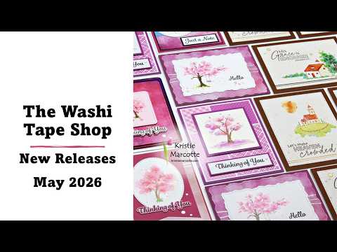 The Washi Tape Shop | May 2026 New Releases