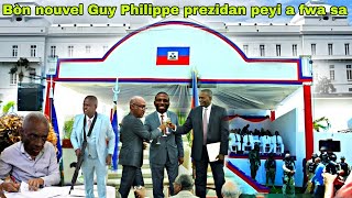 05 mai 2024  Babekyou viv ansanm fè Prezidan konsèy demisyone Guy Philippe  prezidan chanpay pete