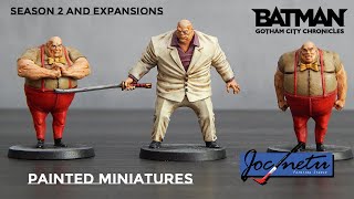Batman Gotham City Chronicles season 2 and expansions (painted minis)