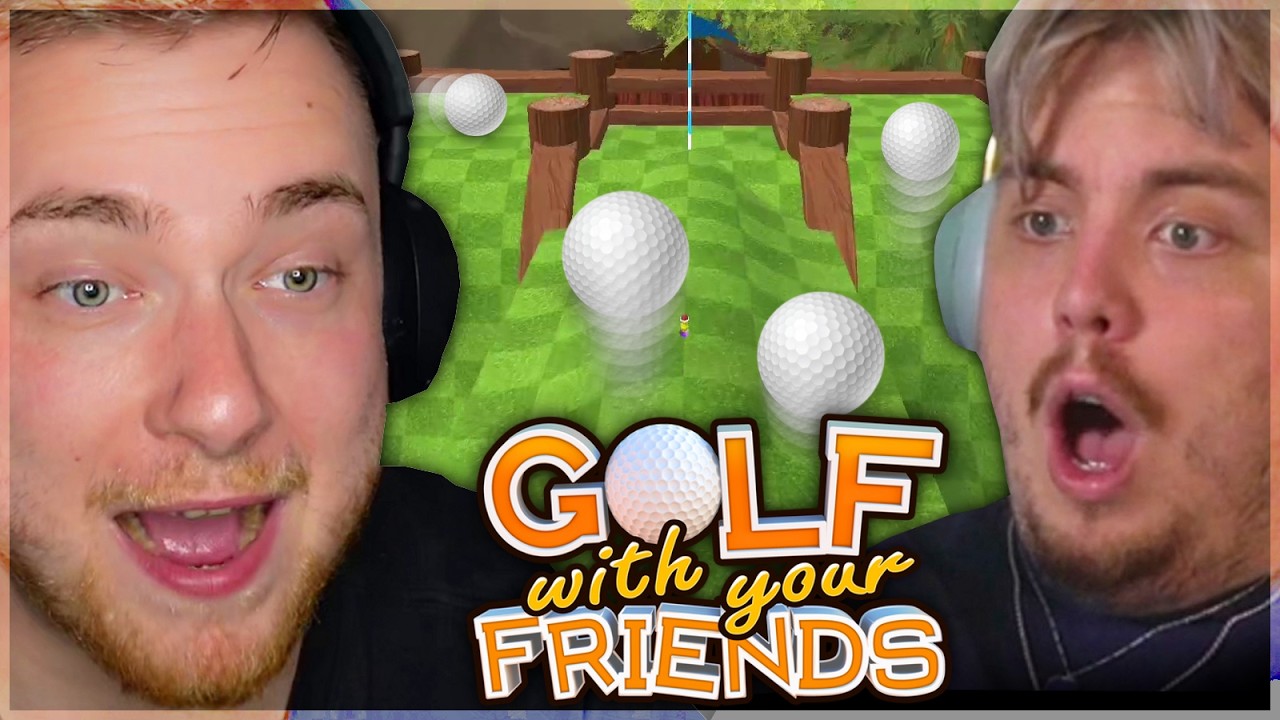 ⛳ WAS PASSIERT HIER? 🤣😡  Golf vs Kroko, Mehdi & Bucher 🔥 | SolutionPlayz