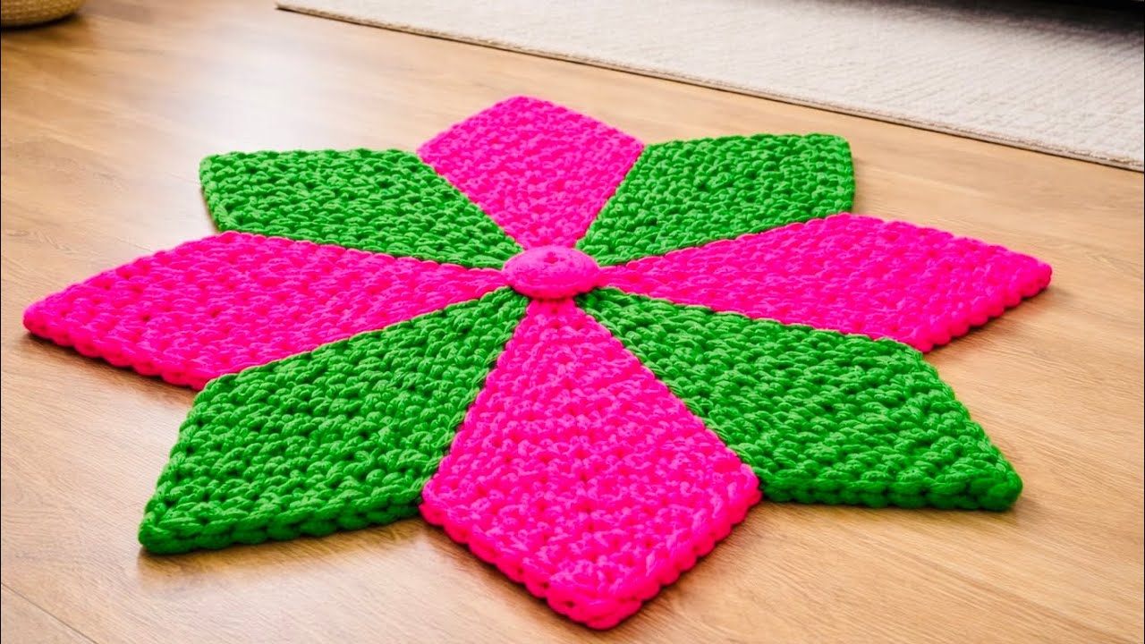 Handmade Woolen Doormat | Perfect for Living Room & Entrance😍/ परफेक्ट पायेदान बनाये😍