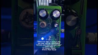 Dialing in Digitech Badder Monkey Pedal for new Guitar play thru demo video.