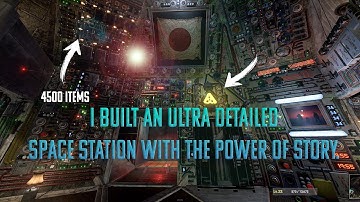 I built an incredible space station on Rust using an original story!