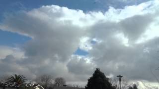 Building thunderhead clouds January 6 2013