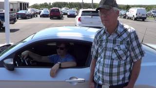 Dick Edwards Valued Customer Drove From Topeka KS To Manhattan KS To Buy A 2013 Ford Mustang