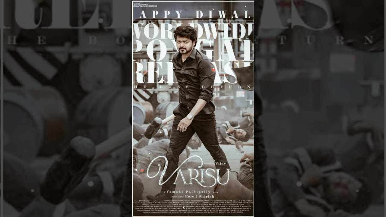 Varisu single promo watsapp status SK