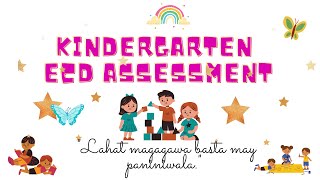 Sample ECD Assessment for Kindergarten | ECD Checklist : Parents Guide 2021 | By Teacher Ella