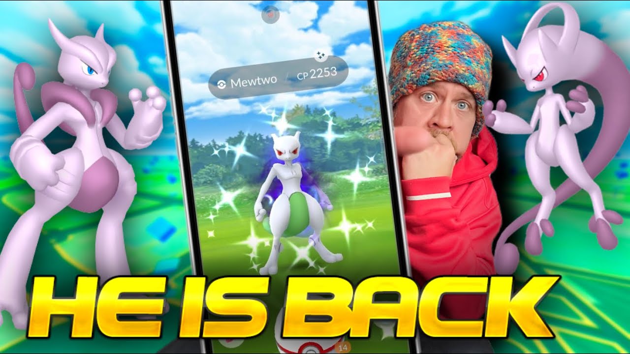 Мьюту, Теневой Мьюту и МЕГА МЬЮТУ появятся в Pokémon Go!