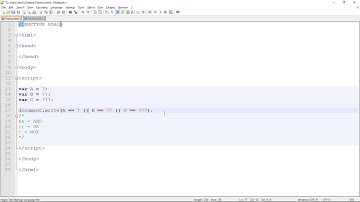 20 ESP JavaScript   Operadores logicos
