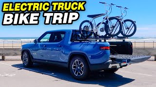 Athlete Statistics Testing The Rivian R1T Bike Racks | In Depth