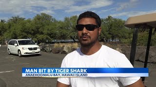 Big Island man recovers from shark bite, after fighting it off with knife