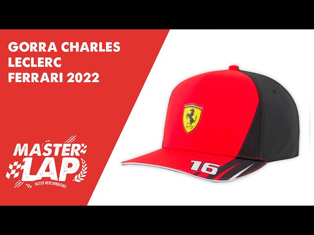 Gorra Scuderia Ferrari 2023 Equipo Carlos Sainz Edición Especial GP de  España -Niños