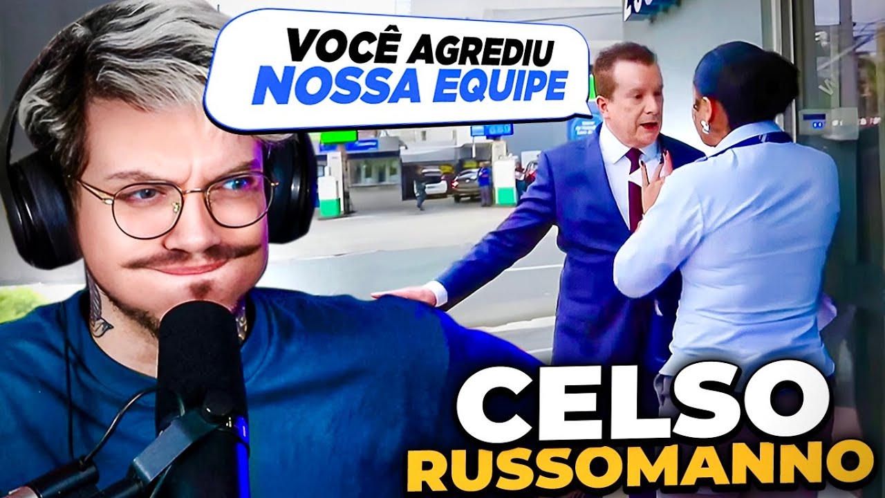 Celso IMPEDE a fulga de gerente AGRESSIVA 