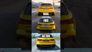 Real Life vs Assetto Corsa Evo vs Forza 6: Audi RS6 C8 Launch Control! 💥