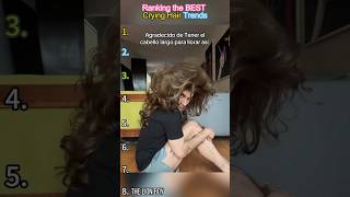 Ranking The Best Crying Hair Trendsfunny shortsviral ranking tiktok