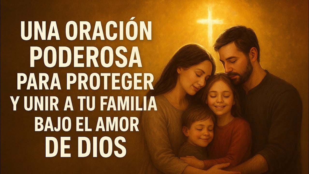 Una oración poderosa para proteger y unir a tu familia bajo el amor de ...