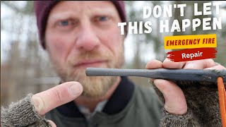 Fix Bumps On A Ferro Rod Emergency Fire Techniques