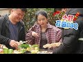 E91 Garden BBQ with DIY Grill (from Water Tank) | Ms Yeah