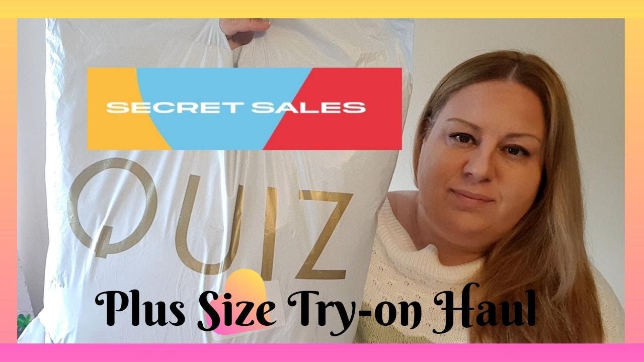 Secret Sales Plus Size Try-on Haul
