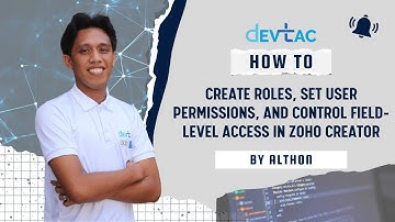 Zoho Creator User Management Tutorial: Roles, Permissions, and Field Level Access Control