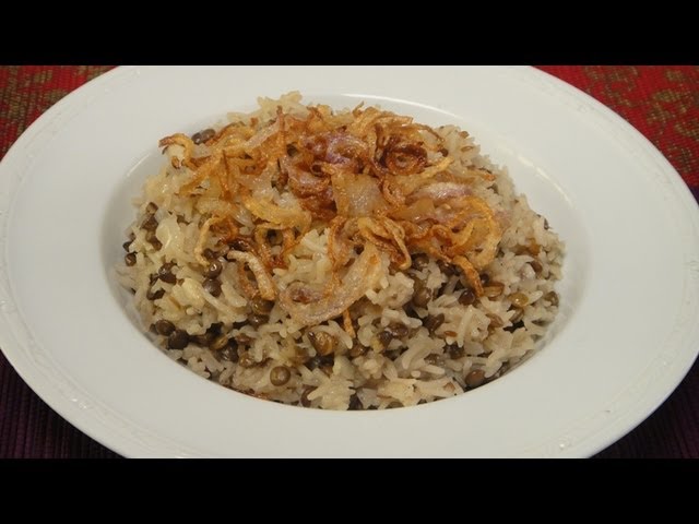 Lebanese Lentil Rice