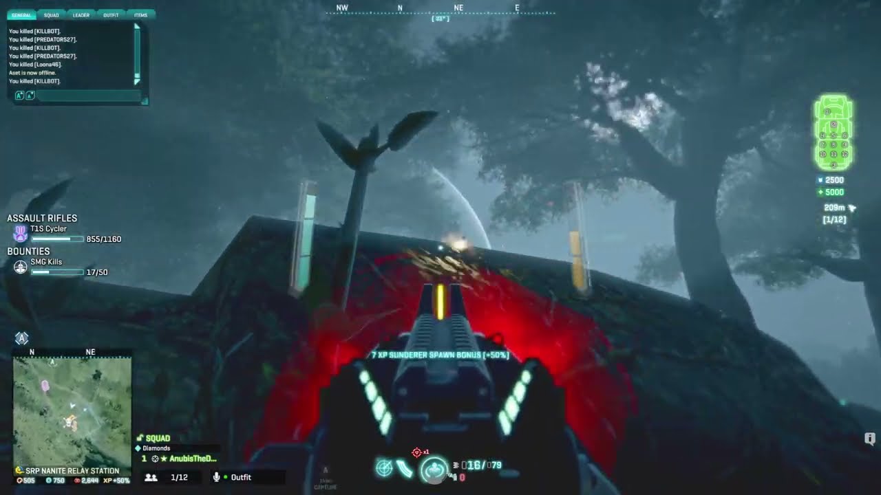 Planetside 2 infiltrator gameplay 187/TR
