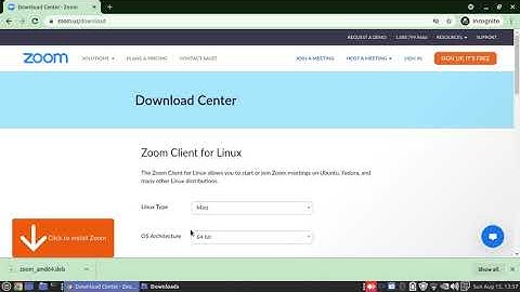 How to Install Zoom on Linux Mint (20.2 Uma)