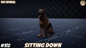 UE4: TUTORIAL #102 |  Sitting down (Companion/Pets)
