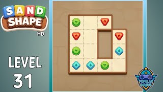 Sand Shape Level 31: Gameplay Solution
