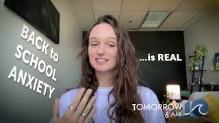 WAVY News 10 Today 15s Topical - Back to school tips for anxiety returning for parent & student