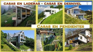 Casas en laderas   Casas con terreno inclinado ⛰