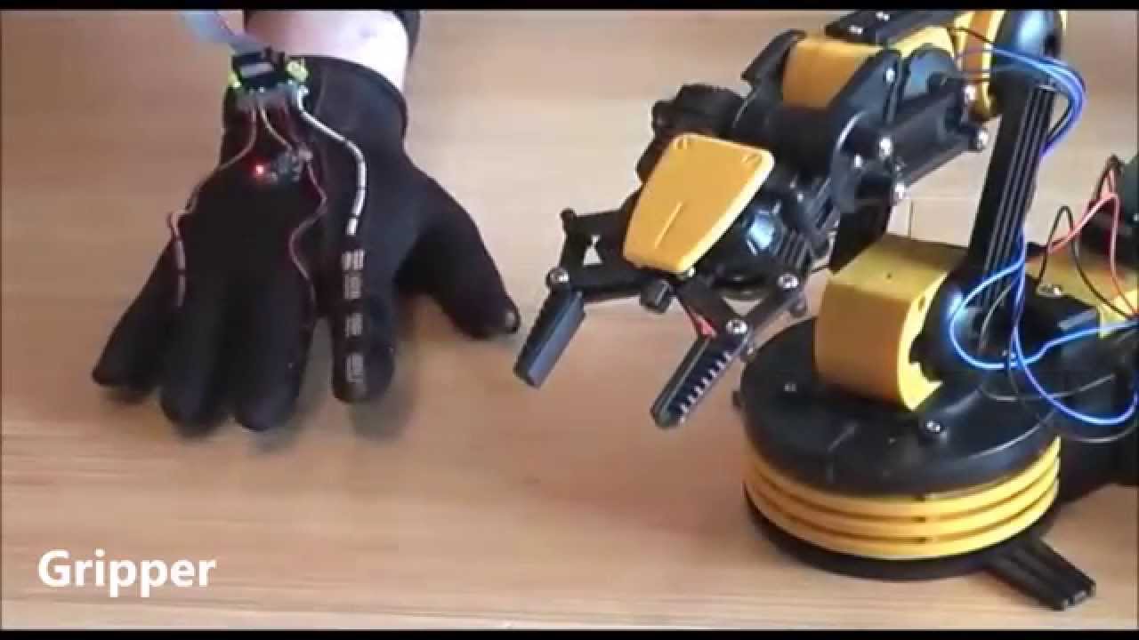 hand controlled robotic arm