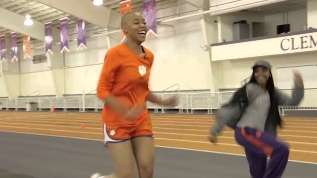 Clemson Bald Girl On Campus Reel