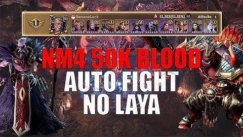 NM4 50K Blood | Fully Auto with Gear & Damage shown [Watcher Of Realm]