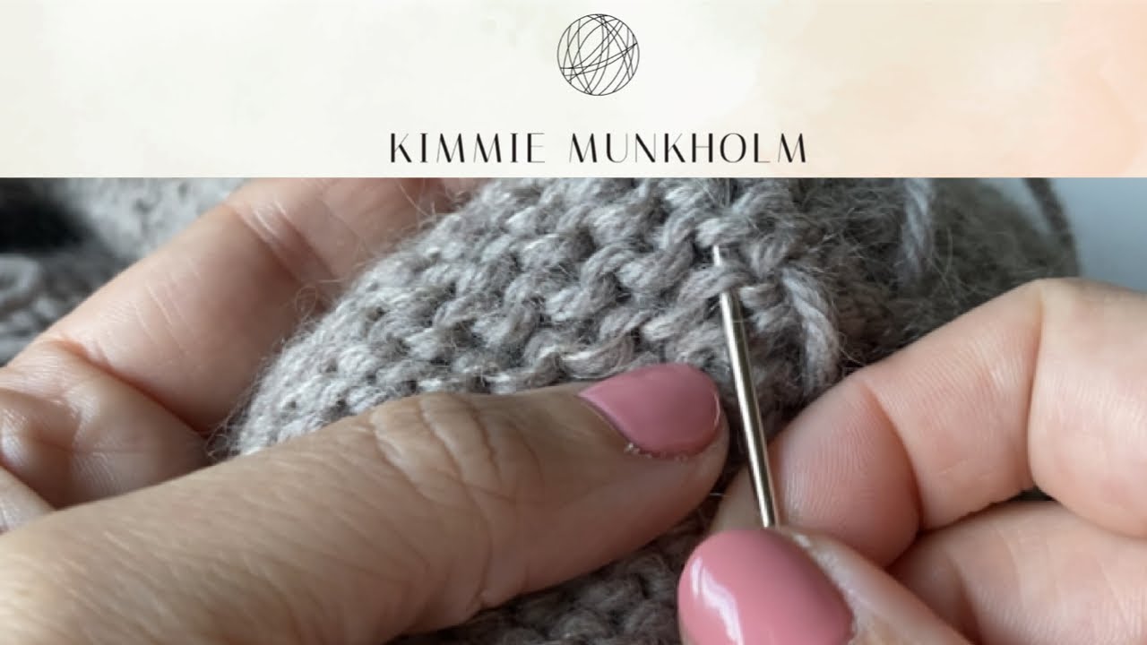 Hæft ender i dit strik