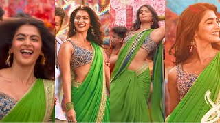 Pooja Hegde Face Card Hot Edit In Jananayagan Movie Thalapthy Kacheri Song Hot
