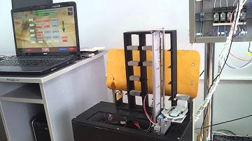 Warehouse based on Vipa PLC and SCADA Zenon