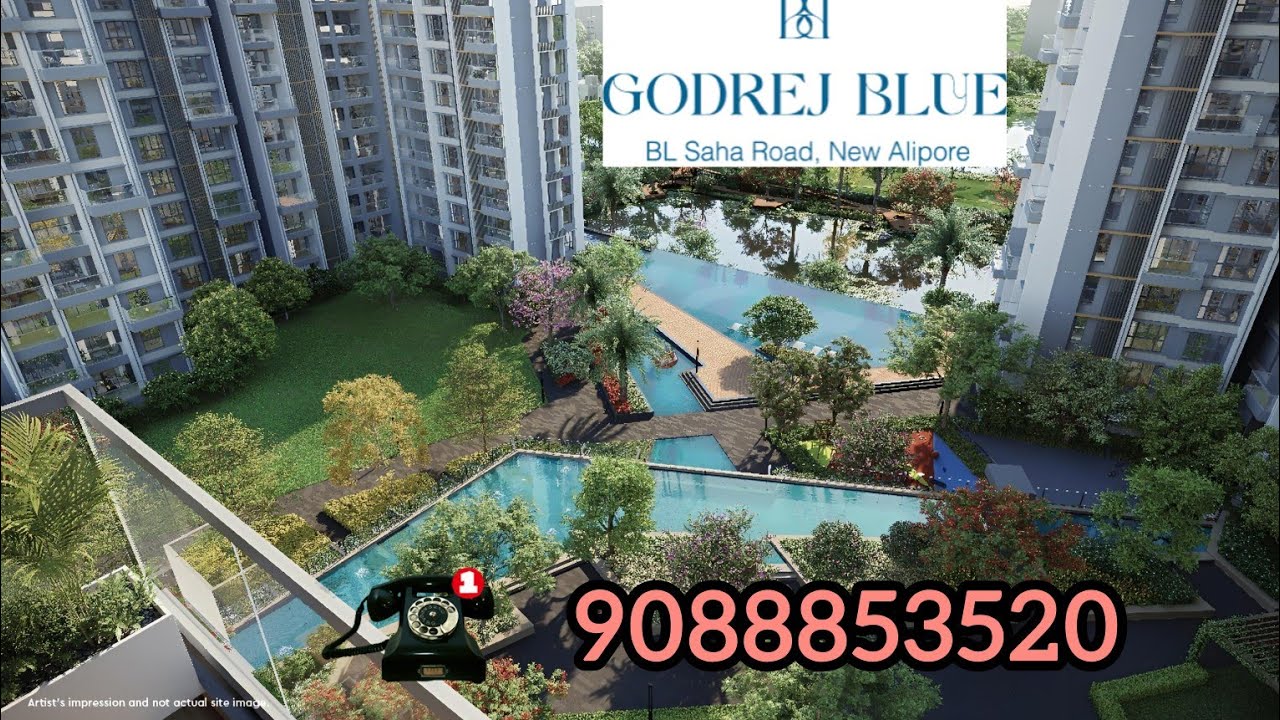 Godrej Blue, Tollygunge Kolkata | 4 BHK Luxurious Apartments in Kolkata | 9088853520 | Homes Located