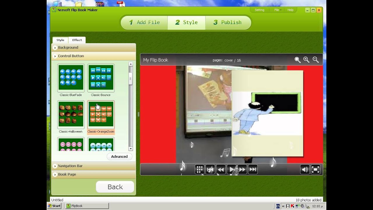 Ncesoft Flip Book Maker عمل كتاب الكترونى YouTube
