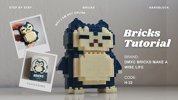 How to Build Snorlax | Pokemon DMXC Bricks Make a Wise Life H-32