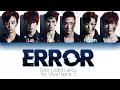 VIXX - Error Lyrics » Color Coded Lyrics HAN/ROM/ENG