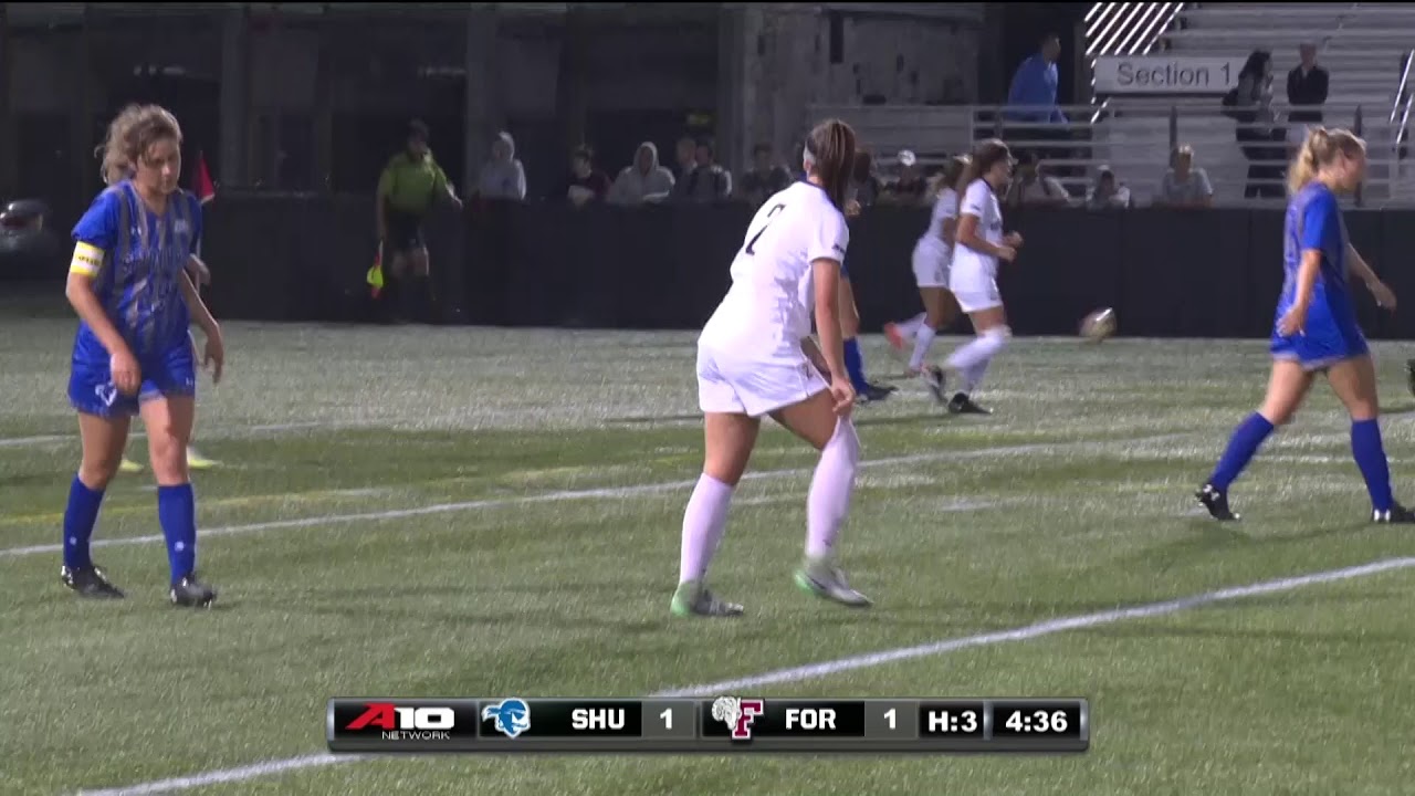 Fordham Women's Soccer vs. Seton Hall August 31, 2017 YouTube