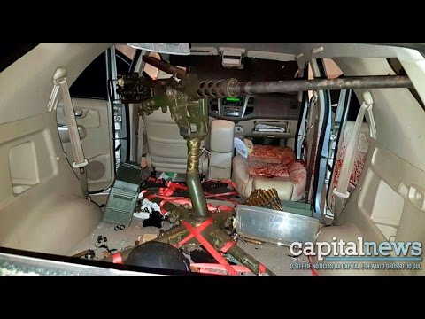 Jorge Rafaat Câmera de segurança registra ataque na fronteira que resultou na morte ...