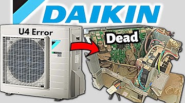 Daikin Ac Signals are Dead (U4 Error), 2 & SIG Terminal Only 220V