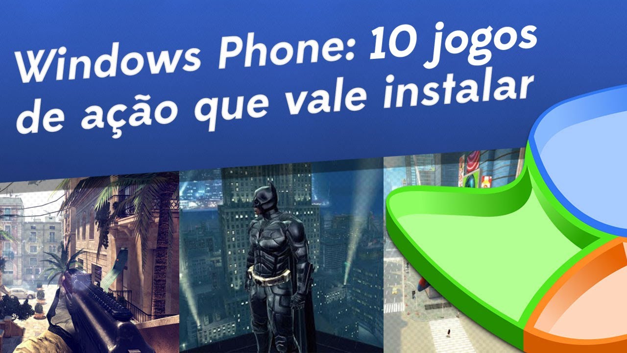 Windows Phone] 10 jogos de ação que vale a pena instalar - Baixaki -  TecMundo Vídeos