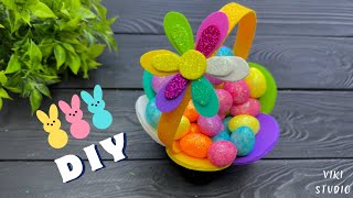 Easy Easter Decor 🐣 DIY Easter Basket Craft Ideas