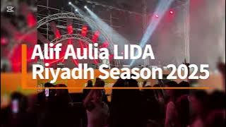 Tampilan apik Alif Aulia Lida dalam Riyadh season 2025