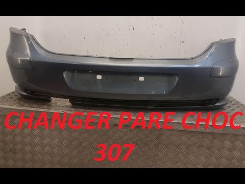 Changer pare choc 307 HDI - YouTube