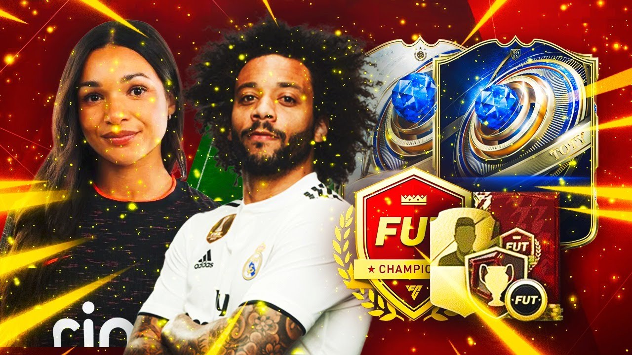 MI PRIMER ICONO TOTY Y UN AZULITO EN LAS RECOMPENSAS DE FUT CHAMPIONS !!