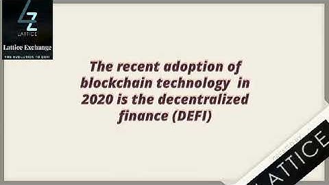 LATTICE EXCHANGE : A ROBUST TRADING SYSTEM FOR DEFI AND OTHER CRYPTOCURRENCY